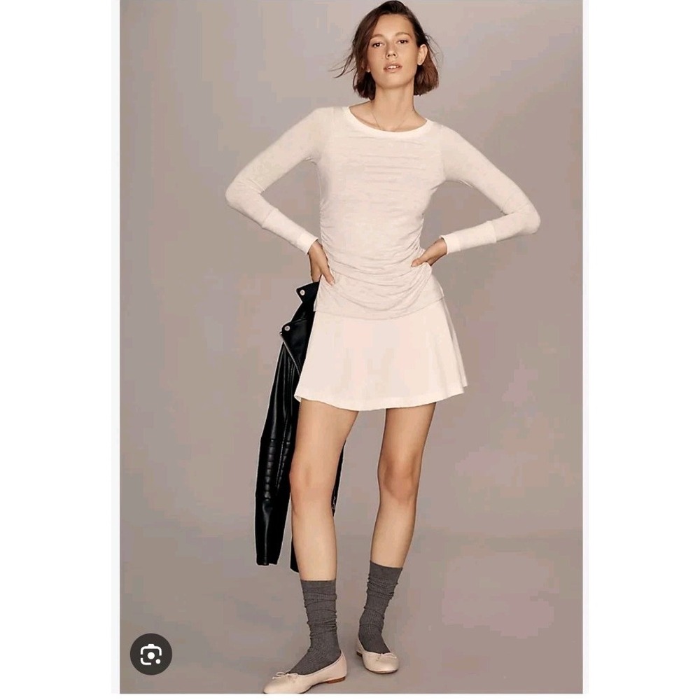 Daily Practice Anthropologie Mini Tennis Dress Tunic Size S USA Stretch Comfort